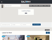 Tablet Screenshot of bazona.com